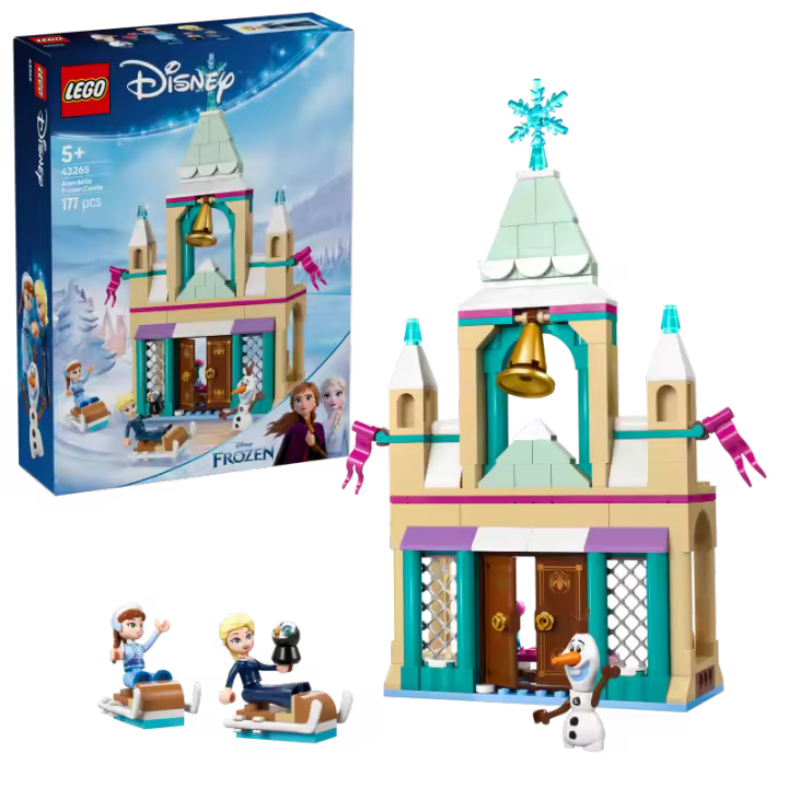LEGO Disney Princess 43265 Castillo Helado de Arendelle contiene 177 piezas - edad 5+ años 25L43265 - 1