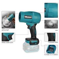 Electric Goddess 2000W 160M/S Ventilador Turbo Sin Cable Para Makita 18V Batería Herramienta De Pulverización De Polvo Potente Para Hogar Y DIY - details 2