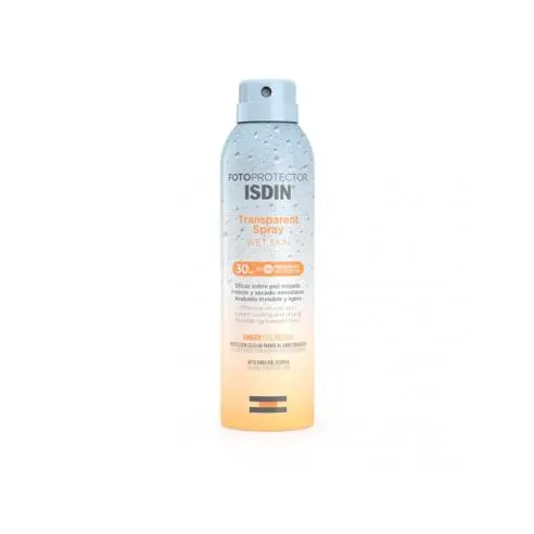 ISDIN FOTOPROTECTOR TRANSPARENT SPRAY WET SKIN SPF30 250ML - 1
