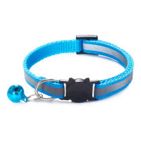 Collar Reflectante Para Gatos Ajustable De 9 Colores Con Bola De Cuerda Seguridad Elástica Material Suave Collar De Cuello Con Anillo Y Collarín Para Mascotas - details 6