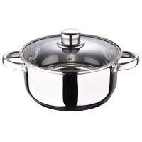 San Ignacio Batería de Cocina 12 Piezas en Acero Inoxidable con Juego de Sartenes y Tapas de Vidrio - details 6