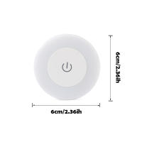 Lámpara Nocturna LED Toque Recargable USB Para Armario Cocina Dormitorio Escalera Luz Sin Cable Para Armario Y Escalera - details 6
