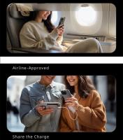 Banco de Energía Magnético 6000 mAh con Carga Inalámbrica Rápida de 15 W y USB-C de 20 W, Compacto y Portátil, Compatible con los teléfonos inteligentes con carga inalámbrica. - details 7