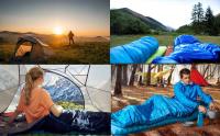 BOPORO Saco de Dormir Ligero y Impermeable Temporada 3 Ideal para Adultos y Niños Ideal para Acampar Viajes y Caza Incluye Bolsa de Compresión - details 0