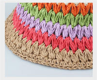Sombrero De Paja Plegable Para Mujer Protección UV Sombrero De Playa Y Viaje Al Aire Libre Sombrero De Pescador Con Alas Anchas Estilo Panama Gorra De Baño - details 19