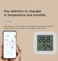 Sensor De Temperatura Y Humedad Inteligente Tuya Con Pantalla LCD Mini Higrómetro Control Remoto Por App Para El Hogar - details 4