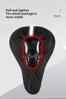 Sillín De Bicicleta 3D MTB GEL Para Hombres Y Mujeres Cubierta De Asiento De Carretera Accesorios De Ciclismo Piezas De Viaje Carbono - details 1