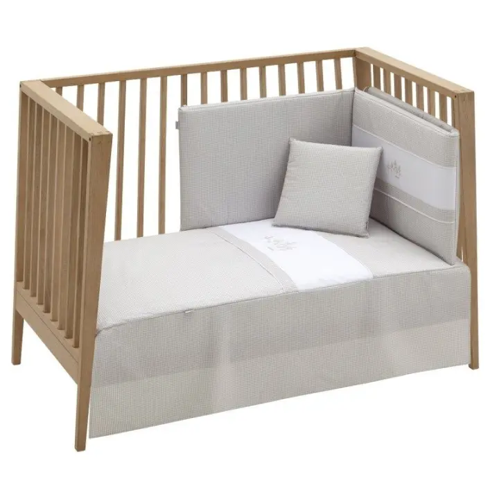 Colcha y Protector Cuna Cambrass Mini Windsord 60x120cm - 1