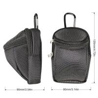 Bolsa De Golf Miniatura Con Gancho De Nylon Para Balones De Park Accesorios Deportivos Portátiles Para Exteriores Color Negro - details 0