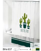 Cortina de ducha de material PEVA con dibujos variable, tela impermeable, 180x180cm,cortina de partición gruesa a prueba de moho, cortina decorativa de baño, 1 paquete - details 4