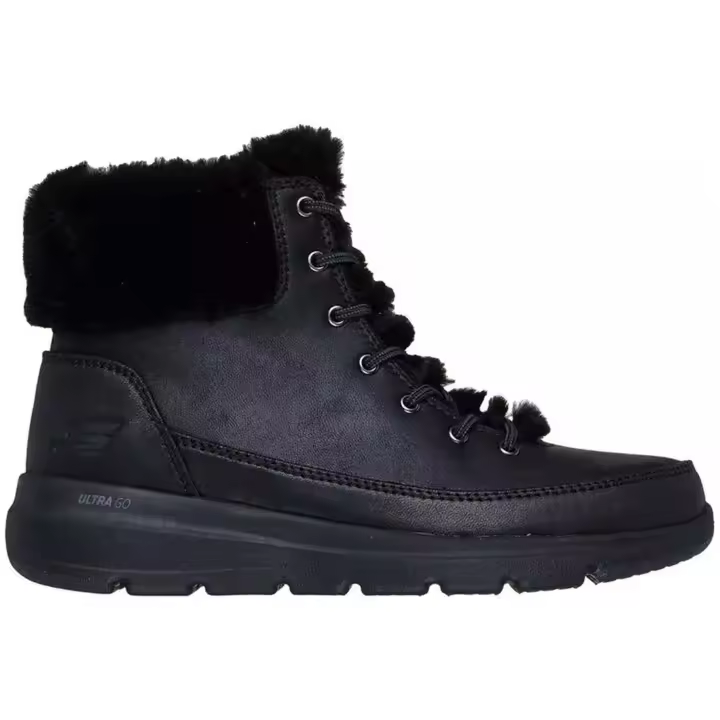 Botines Skechers Glacial Ultra Negro Mujer - 1