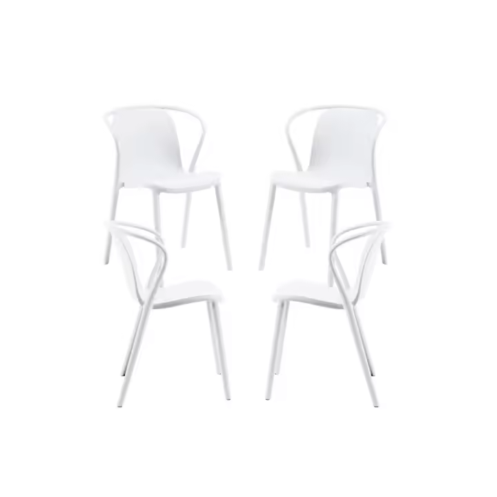Pack 4 Sillas Zotli - Blanco - 1