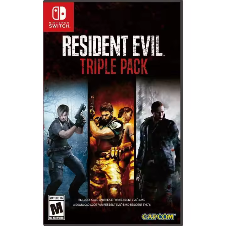 Resident Evil Triple Pack (N) Juego para Consola Nintendo Switch - 1