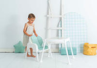 Olmitos - Trona Evolutiva 3 en 1 para Bebé: Trona, Silla Infantil y Mesa con Silla - Arnés de Seguridad, Bandeja Extraíble, Ligera y Ajustable - details 6