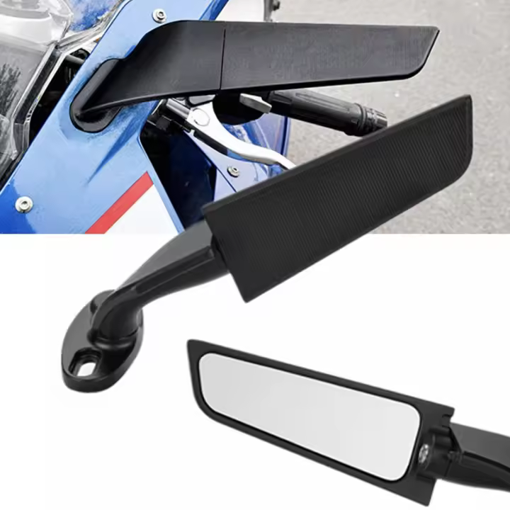 Espejo Retrovisor Ajustable Rotativo Para Motocicleta YAMAHA YZF R6 R1 R25 R3 R125 R15 Accesorios De Aluminio Modificado - 1