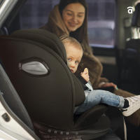 Asalvo Silla de Auto Tolkien i‑Size 40–150 cm – Fácil de instalar ISOFIX con Pata de Apoyo,, 360° Rotación, Contramarcha Prolongada, Reclinable y Textil Lavable - details 0