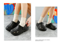 Sandalias Altas Y Cómodas De Verano Para Hombres Plataforma Suela Elevada Antideslizante Impermeable Para Mujeres Clogs Zapatos De Exterior EVA Tallas Reales Estilo Moda - details 14