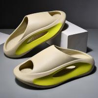 Sandalias Hombre Verano Nuevas Zapatillas De Playa Plataforma Gruesa EVA Suave Zapatillas Casuales Para Exteriores Talla Verdadera - details 1