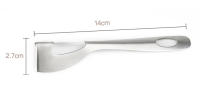 LMETJMA Cortador De Queso De Acero Inoxidable Herramientas Para Queso Y Mantequilla De Grado Alimenticio Espátula De Queso Pykc0004 - details 1