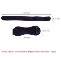 Rodillera para tendón rotuliano, adecuada para desgarro de menisco, artritis, tendinitis, elevación de pesas, Carrera, ciclismo, Baloncesto, montañismo y otros negro, 1 par - details 3