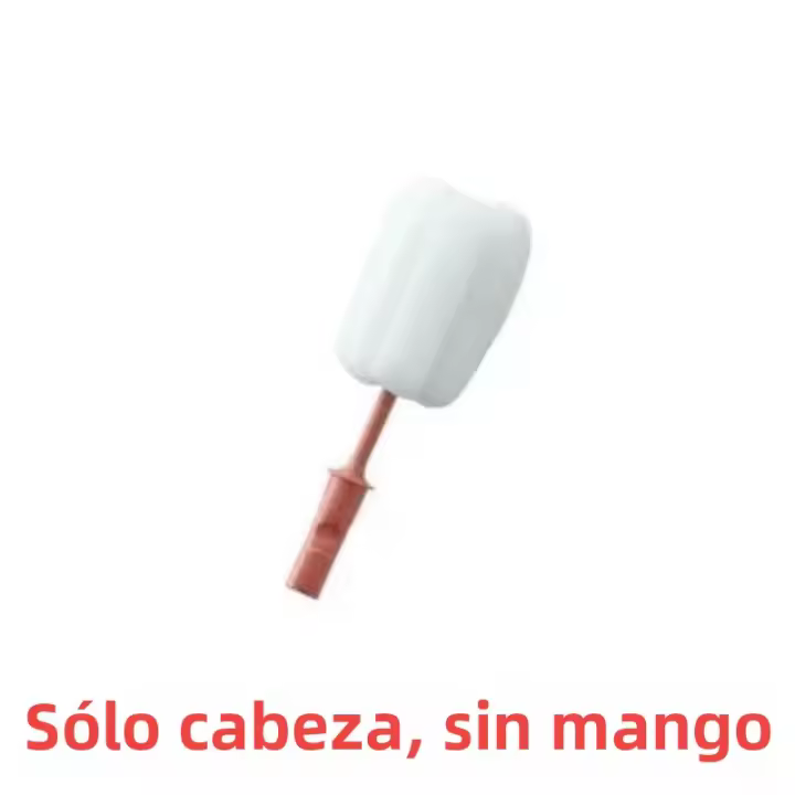 Cepillo De Botella De Silicona Con Rotación 360 Grados Set De Cepillos Para Lactantes Cabeza Suave De Grado Alimenticio Para Limpieza De Botellas Almohadillas Y Chupetes - 1