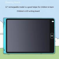 Tableta de dibujo LCD para niños, juguete educativo de 12 pulgadas, herramientas de pintura, tablero de escritura electrónica, utensilio para pintura artística, regalo de niños 2023 - details 3