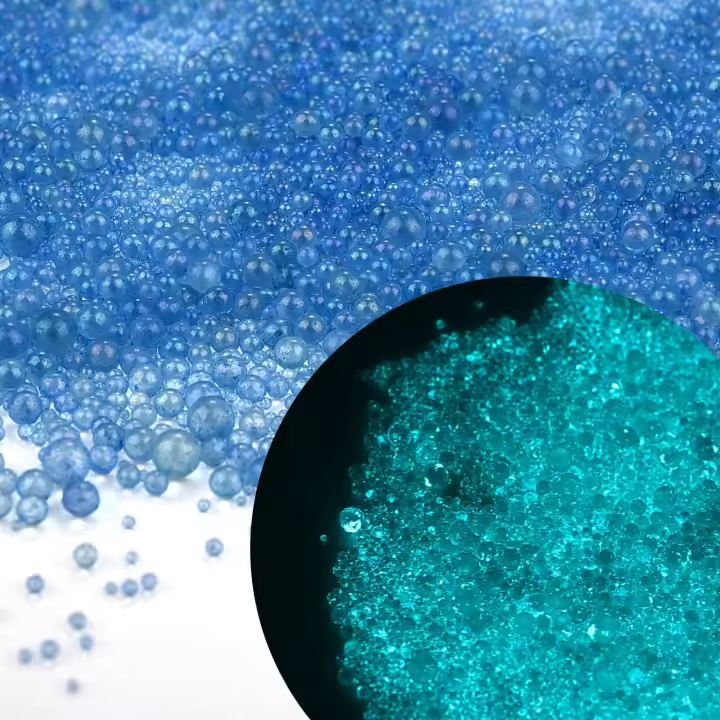 Bolas De Vidrio Para Resina Epoxy 20g Brillo En La Oscuridad Para DIY Joyería Decoración De Uñas Hechas a Mano - 1