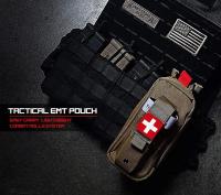Kit De Primeros Auxilios Médico EDC Bolsa Táctica MOLLE Para Exteriores Bolsa De Cinturón 1000D Con Portador De Tourniquet - details 5