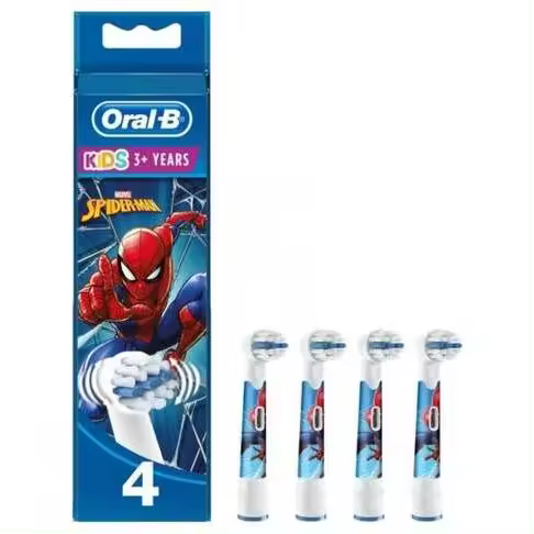 Oral-B Kids Recambios Cepillo Eléctrico Spiderman 4Uds - 1