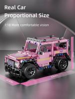 Juego De Construcción De Coche Off-Road Técnico Para Adultos Coleccionistas Juguete Deportivo Con Retroceso DIY Kit Para Niños Regalo De Navidad - details 6