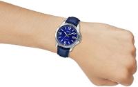 Reloj analogico Casio MTP-V004L-2b correa piel azul - details 6
