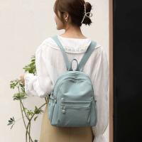 Mochila Pequeña Para Mujer Casual Gran Capacidad Bolso De Hombro Versátil Ligero Mini Rucksack Impermeable Resistente Al Desgaste Para Viaje - details 7