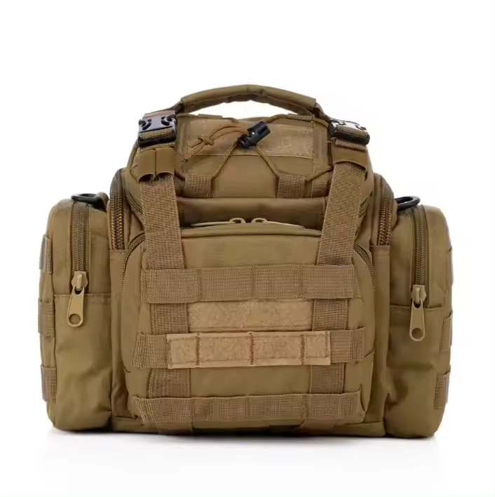 Prowalk - Bolso riñonera táctica multifuncional de senderismo y rutas de montañismo, para llevar objetos, con sistema molle , EDC, cangurera multipropósito, impermeable para actividades de ocio y deporte al aire libre - 1
