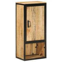 vidaXL Mueble de baño madera maciza de mango y hierro 40x27x90 cm - details 7
