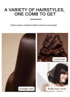 LISAPRO Peine Secador De Pelo Elegante Negro Oro Con Voluminizador Cepillo Para Secar Y Aplanar El Cabello Universal 2.0 Para Adultos - details 8