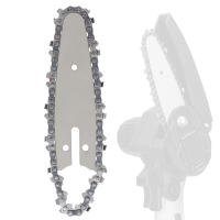 Cadena De Motosierra Eléctrica 4/6 Pulgadas Con Guía Para Madera Y Podar Compatible Con Placa De Guía De Motosierra - details 5