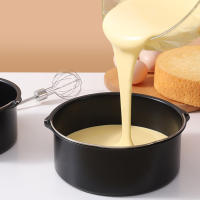 Molde De Hornear De Acero Carbono Con Manija Para Air Fryer Y Horno No Adhiere Forma De Pastel Para Cocina Y P Panes - details 1