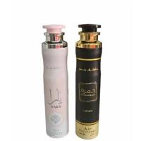 Pack Ambientadores Lattafa Yara Rosa y Khamrah - 300ml X 2 Unidades, Spray de casa y tejido olores dulces, florales ,duraderos, orientales NOVEDA - details 0