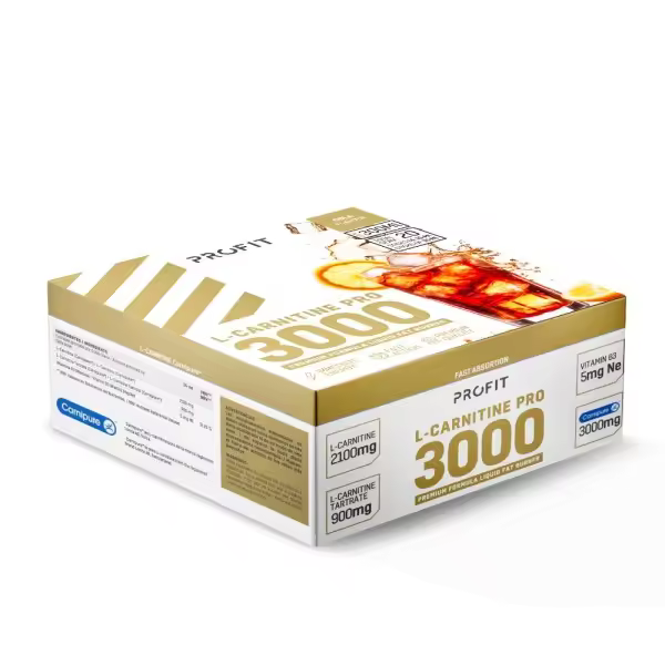 PROFIT L-Carnitine Pro 3000 - 20 Sticks x 15 ml - 1