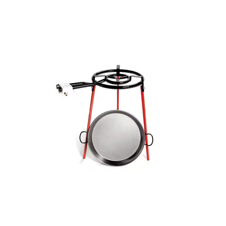 QUEMADOR 400mm + PAELLERA 46 cm VAELLOCAMPOS DE SUINPLAS DECORACIONES - 1