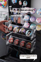 Estante De Exhibición Para Broches De Anime Organizador Multicapa Transparente Ecológico Plegable Para Almacenamiento De Coleccionables Y Broches - details 3