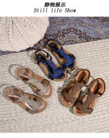Nuevos zapatos de playa de alta gama de verano, ligeros, de lujo, a la moda, con diamantes de imitación, zapatos casuales para mujer, sandalias planas con banda elástica y punta con clip - details 26