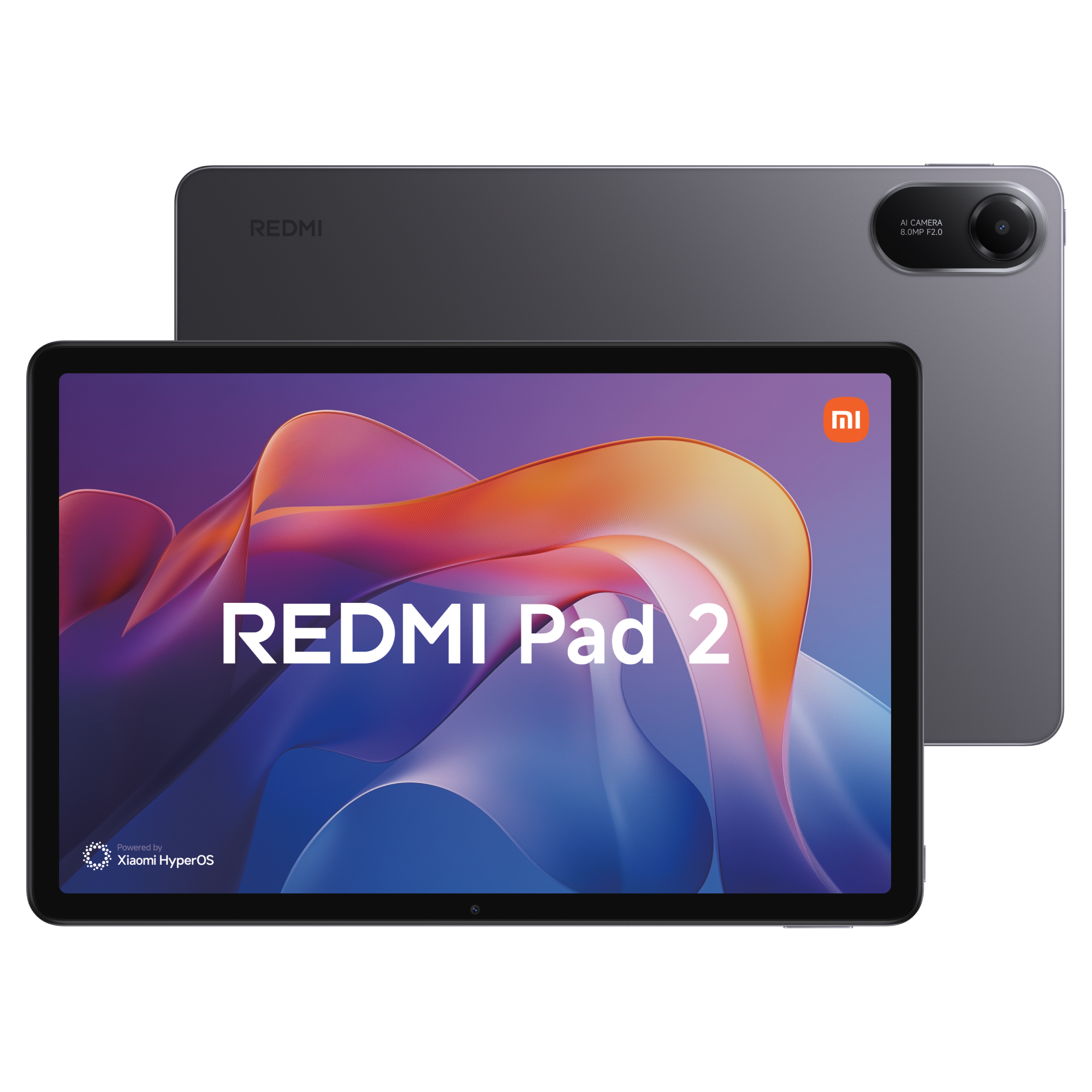 Tableta Xiaomi Redmi Pad 2 WiFi, 128GB/256GB, Tablet de 11", Resolución 2560 x 1440, Dimensity 6300, (Cargador no incluido)