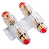 Paquete de 2 fusibles en línea AGU con fusible AGU de 60 A - details 1
