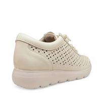 CALZAZUL 422 BEIG Sneakers mujer 35465 25V CASUAL SPORT PICADOS BEIGE - details 2
