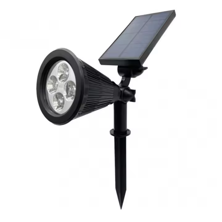 FABRILAMP Pincho Solar Exterior Negro | Iluminación LED Regulable | Uso Doméstico | Certificado CE - 1