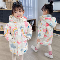 Abrigo De Invierno Para Niños Y Niñas Con Capucha Chaqueta De Poliéster Y Algodón Cálida Y Resistente Al Viento Ropa Infantil Para Niños De 2 a 7 Años - details 3