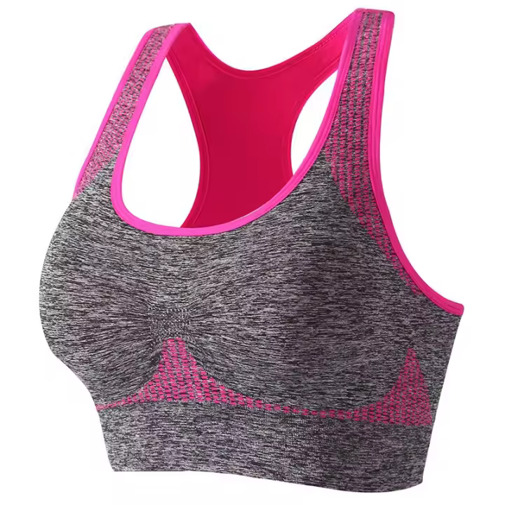 Sujetador Deportivo Para Mujer Ivy Low Impact Sin Espalda Con Almohadillas Para Gimnasio Yoga Top De Cintura Baja Transpirable - 1