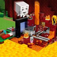 Bloques De Construcción Para Juego De Mundo Nether Portal Infierno Y Fantasma Hombre Juguete Educativo Compatible Con Lego ABS Sin Batería Edad Recomendada 6-12 Años - details 0
