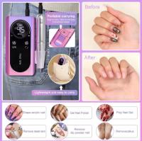 Taladro de Uñas Eléctrico - 45000 RPM, Recargable, con Pantalla LCD Inteligente, Kit DIY para Uñas de Gel, Manicura y Pedicura, Color Deslumbrante - details 2